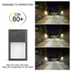 LIT-PaTH Outdoor LED Wall Lantern, Wall Pack Wall Sconce as Porch Light, 12W Auto-on/off from Dusk to Dawn, 1000 Lumens, Aluminum Housing Plus PC, ETL and ES Qualified, 2-Pack