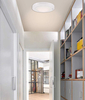 GRUENLICH LED Motion Sensor Flush Mount Ceiling Lighting Fixture, 10.25 Inch 14.5W 1100 Lumen, Metal Housing with White Finish, ETL Rated, 2-Pack