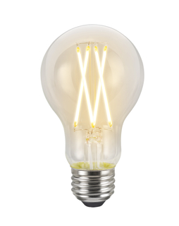 LIT-PaTH LED Edison Light, Vintage Filament Bulb, A19 9W (60W Equivalent) 800 Lumen, Dimmable, 2700K, E26 Base, 1-Pack