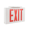 Gruenlich LED Emergency EXIT Sign with Double Face and Back Up Batteries- US Standard Red Letter Exit Lighting, UL 924 Qualified, 120-277 Voltage (1-Pack)