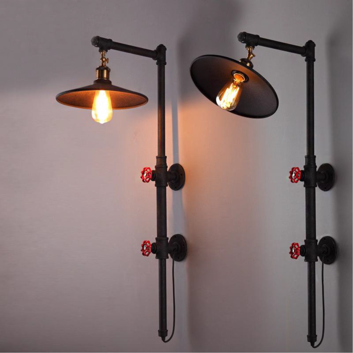 LIT-PaTH LED Edison Light, Vintage Filament Bulb, ST64(ST19) 9W (60W Equivalent) 800 Lumen, Dimmable, 2700K, E26 Base, 1-Pack